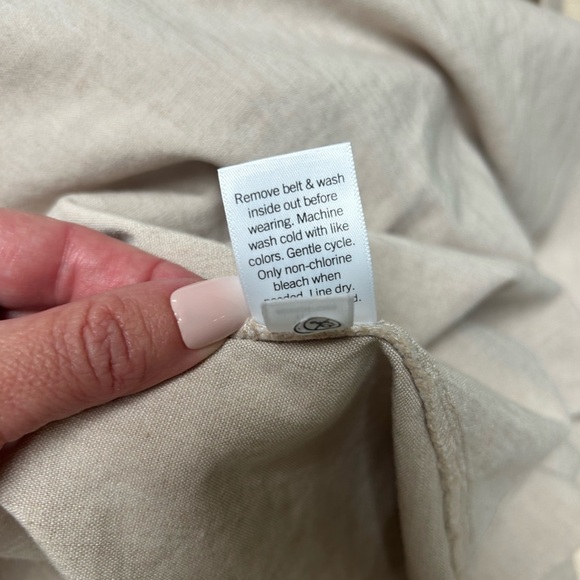 LC Lauren Conrad Beige Midi Dress - Picture 6 of 8